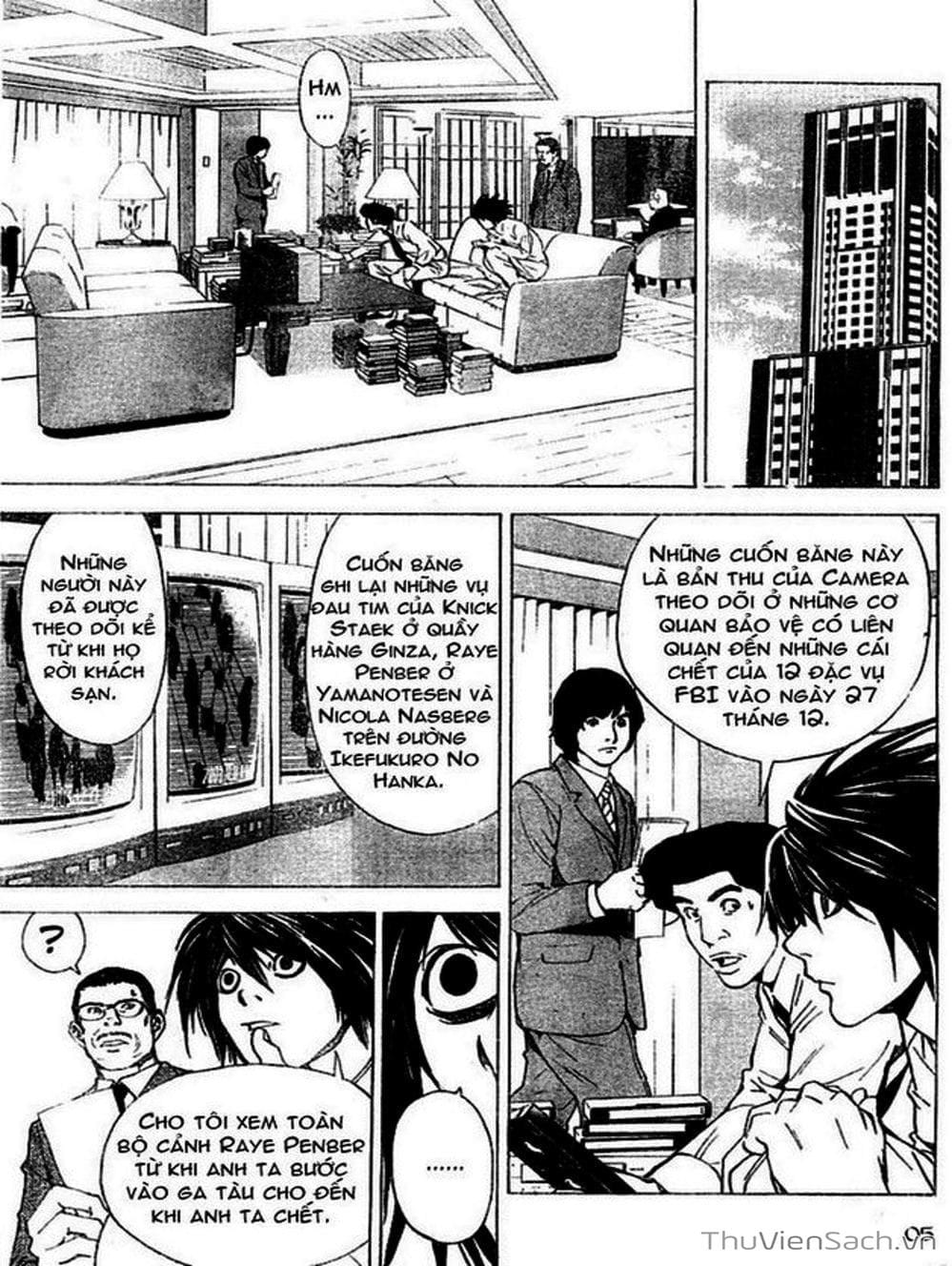 Truyện Tranh Cuốn Sổ Thiên Mệnh - Death Note trang 3