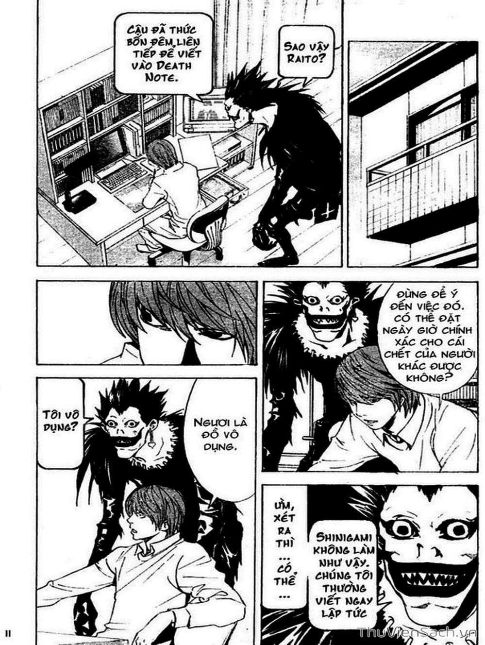 Truyện Tranh Cuốn Sổ Thiên Mệnh - Death Note trang 3