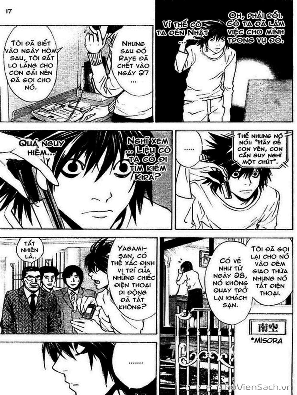 Truyện Tranh Cuốn Sổ Thiên Mệnh - Death Note trang 3