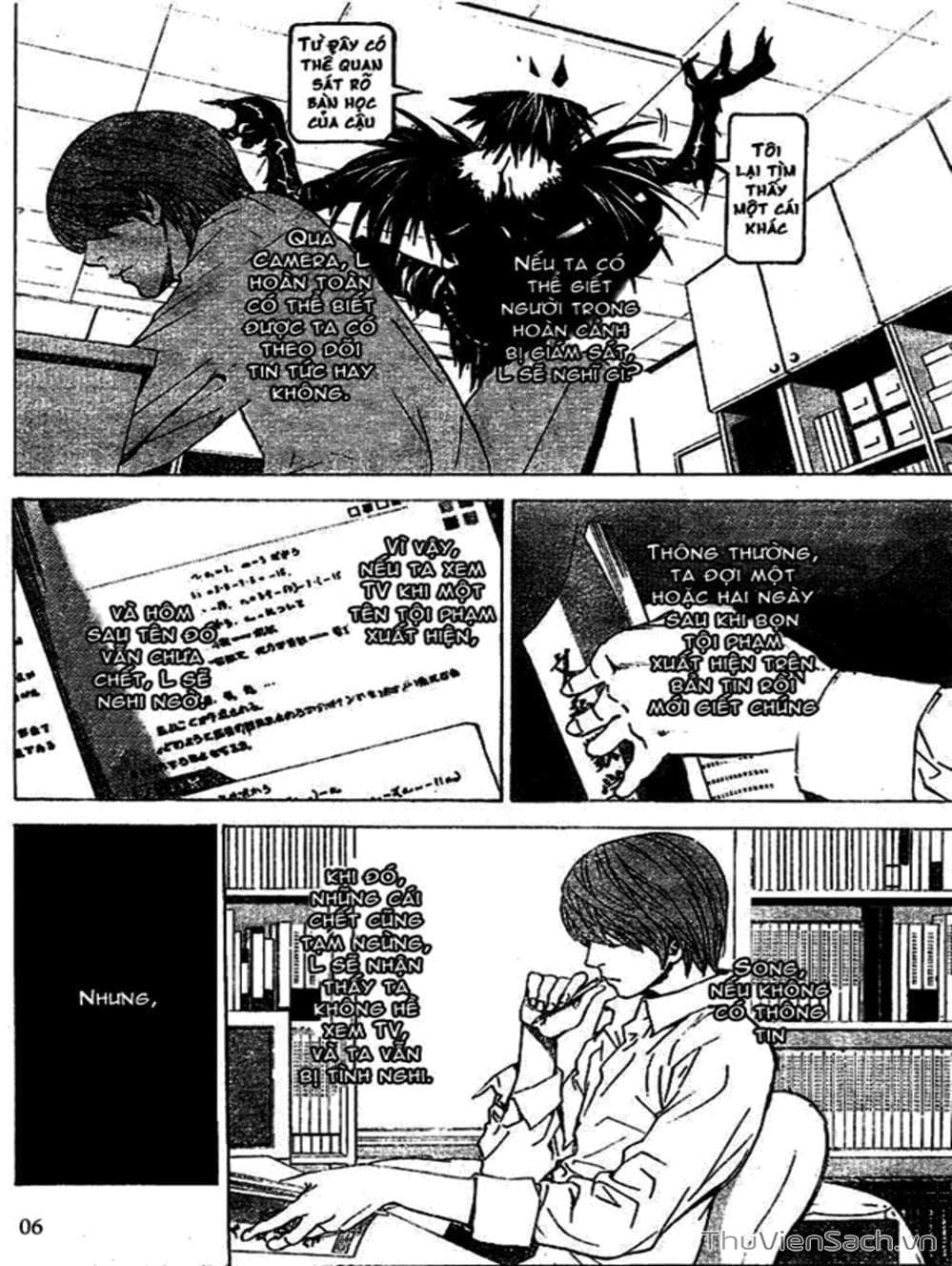 Truyện Tranh Cuốn Sổ Thiên Mệnh - Death Note trang 3