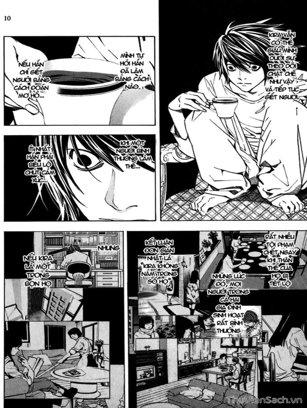 Truyện Tranh Cuốn Sổ Thiên Mệnh - Death Note trang 3