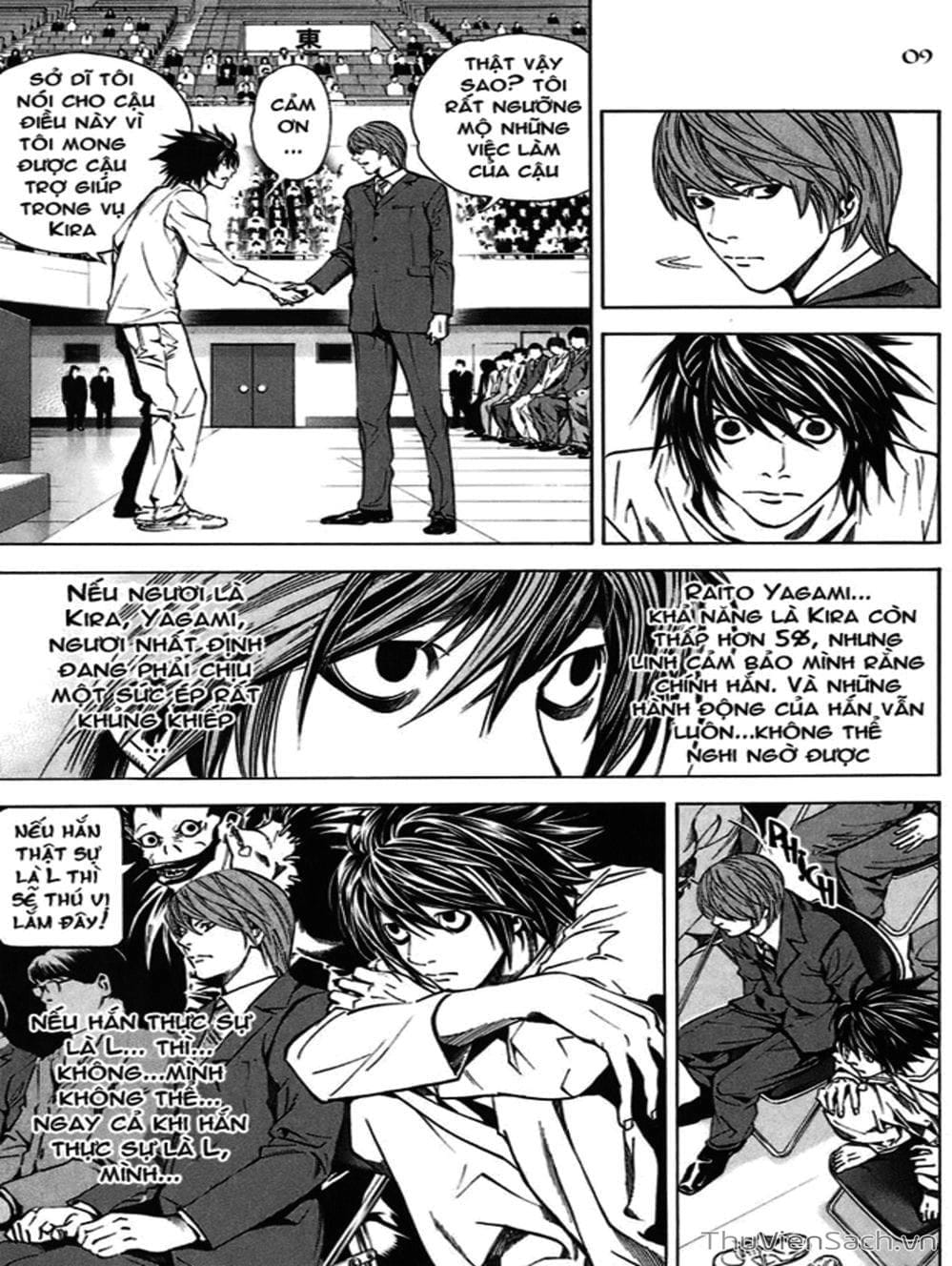 Truyện Tranh Cuốn Sổ Thiên Mệnh - Death Note trang 3