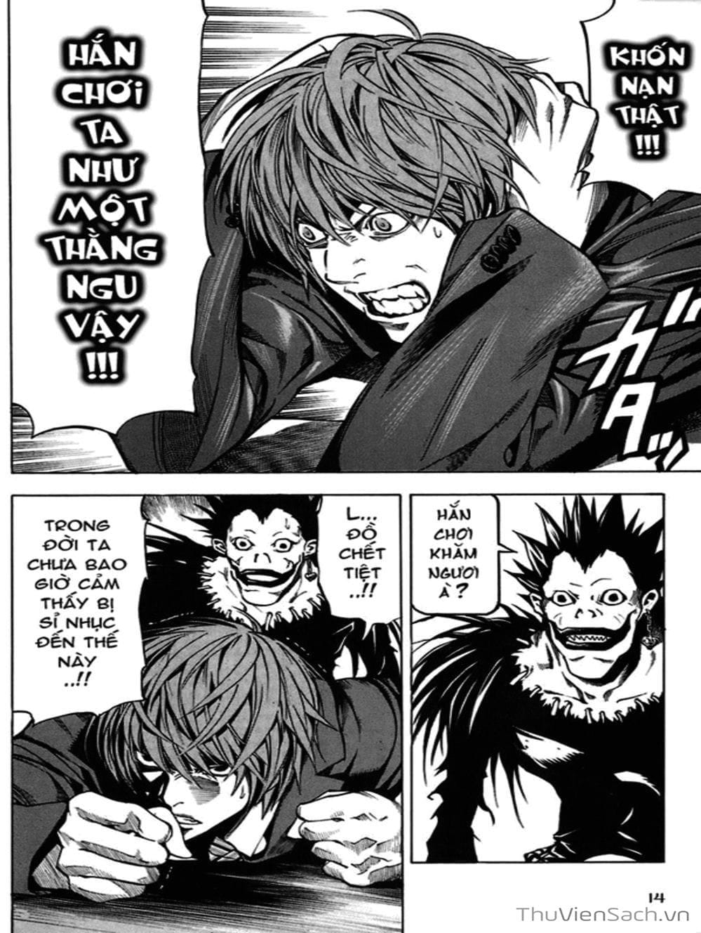 Truyện Tranh Cuốn Sổ Thiên Mệnh - Death Note trang 3