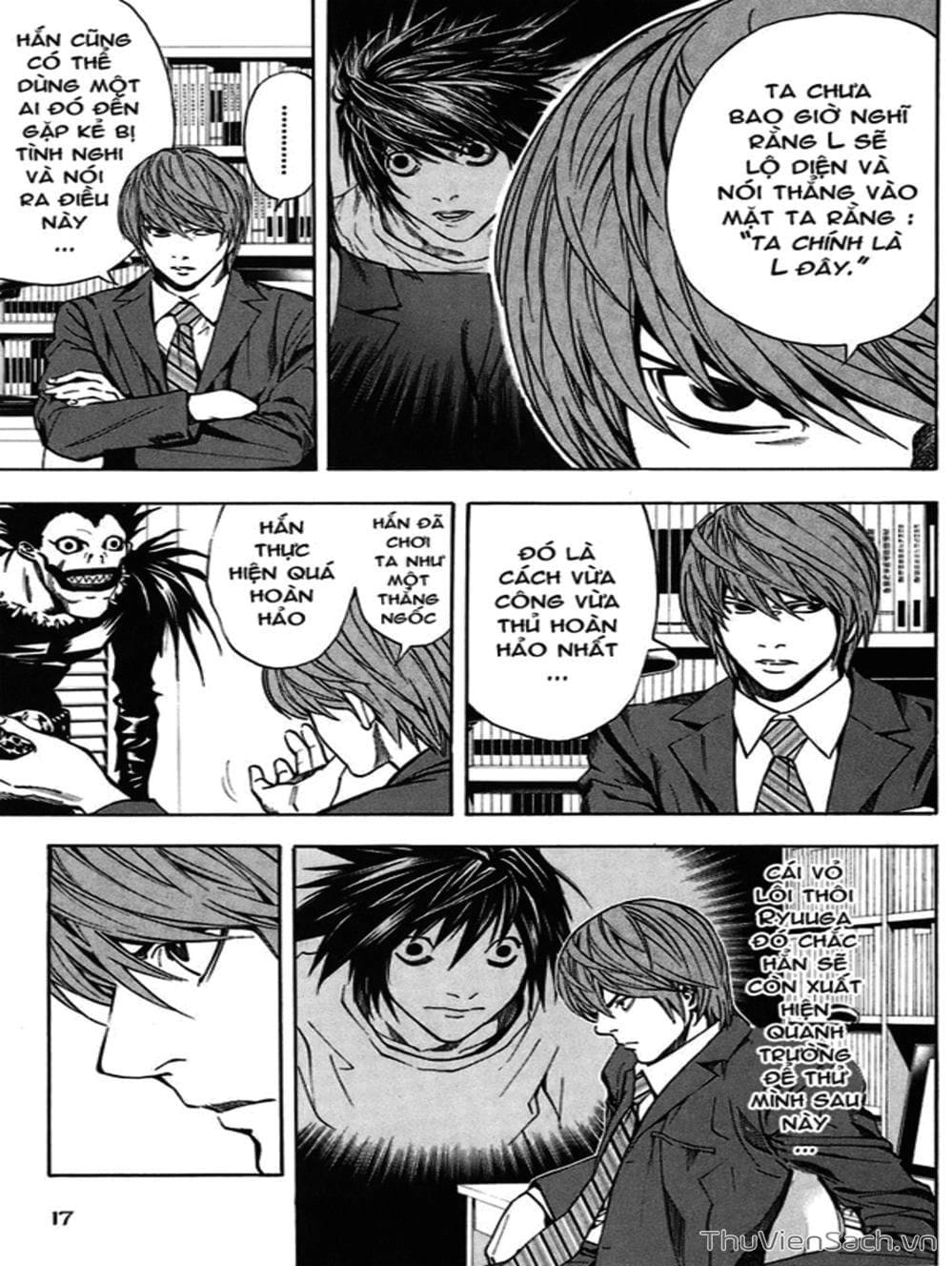 Truyện Tranh Cuốn Sổ Thiên Mệnh - Death Note trang 3