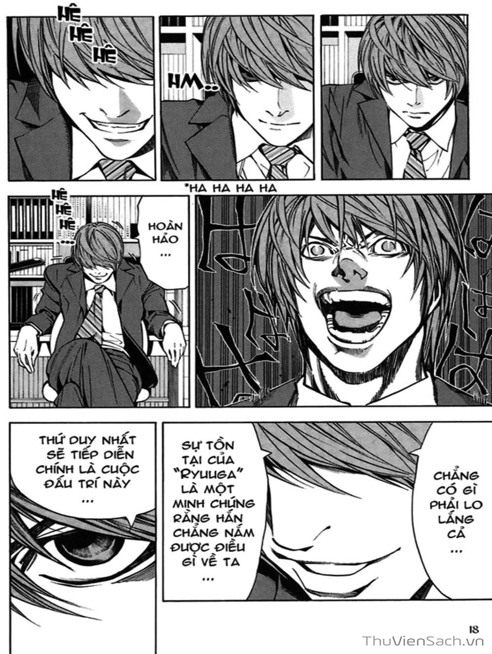 Truyện Tranh Cuốn Sổ Thiên Mệnh - Death Note trang 3