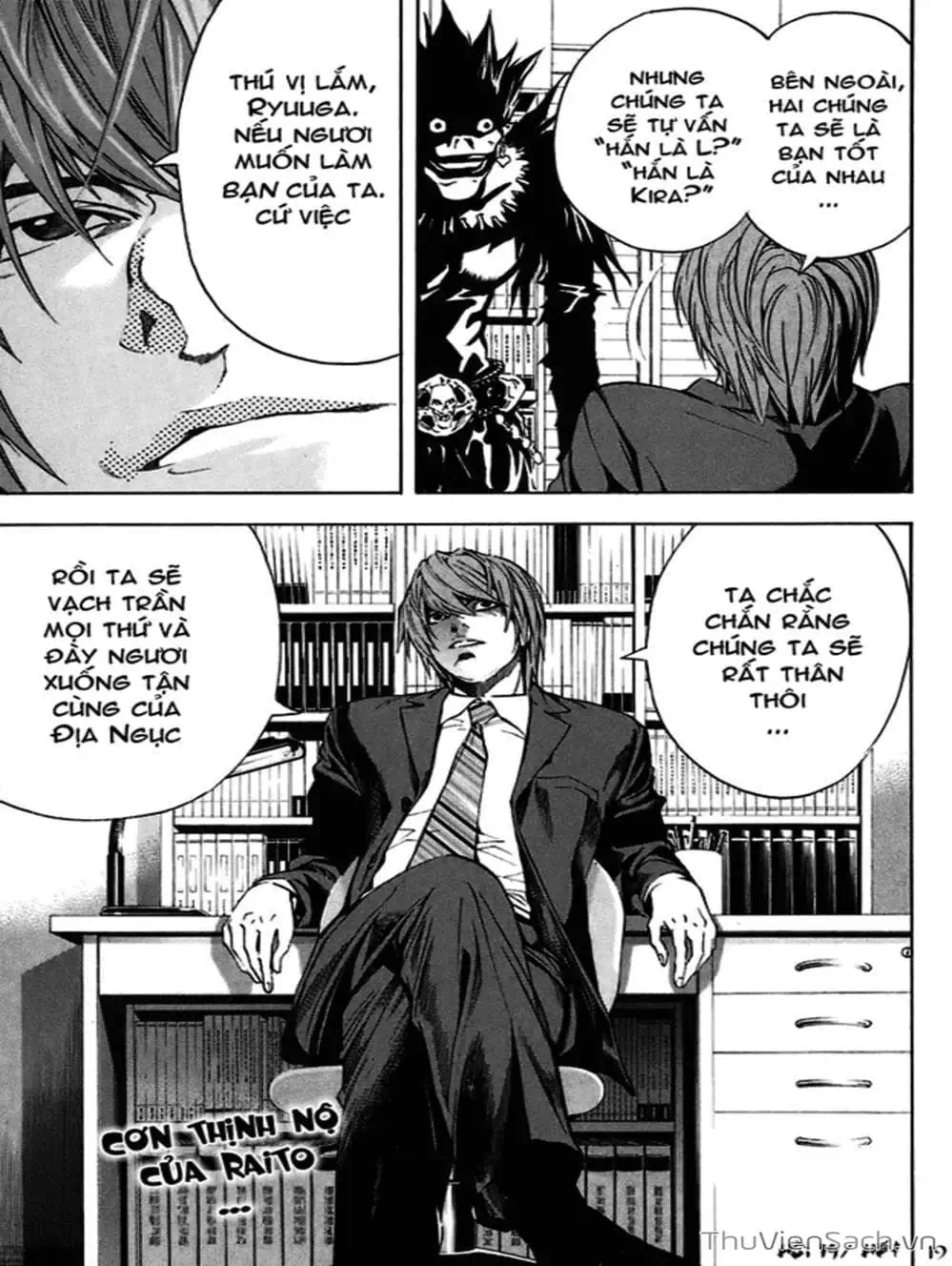 Truyện Tranh Cuốn Sổ Thiên Mệnh - Death Note trang 3