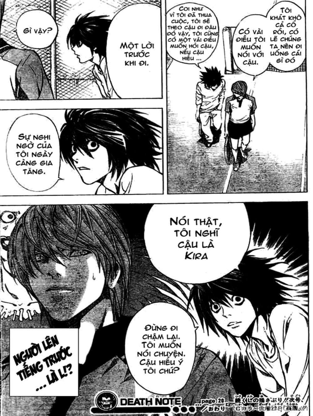 Truyện Tranh Cuốn Sổ Thiên Mệnh - Death Note trang 3