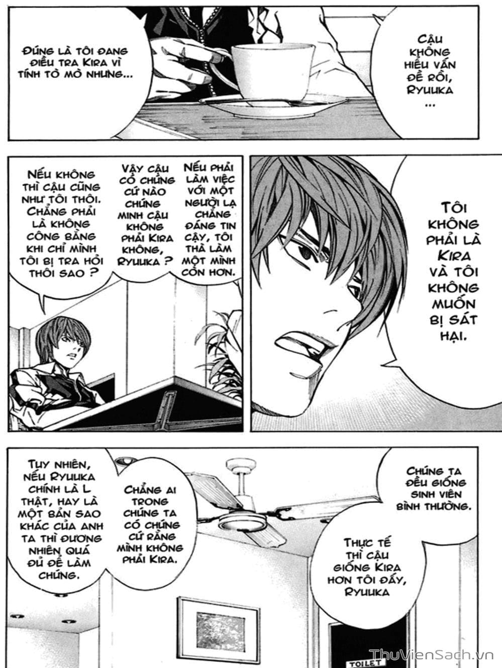 Truyện Tranh Cuốn Sổ Thiên Mệnh - Death Note trang 3