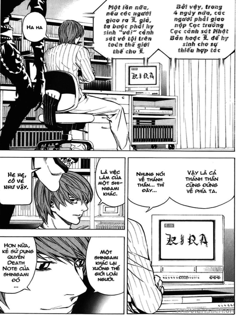 Truyện Tranh Cuốn Sổ Thiên Mệnh - Death Note trang 3