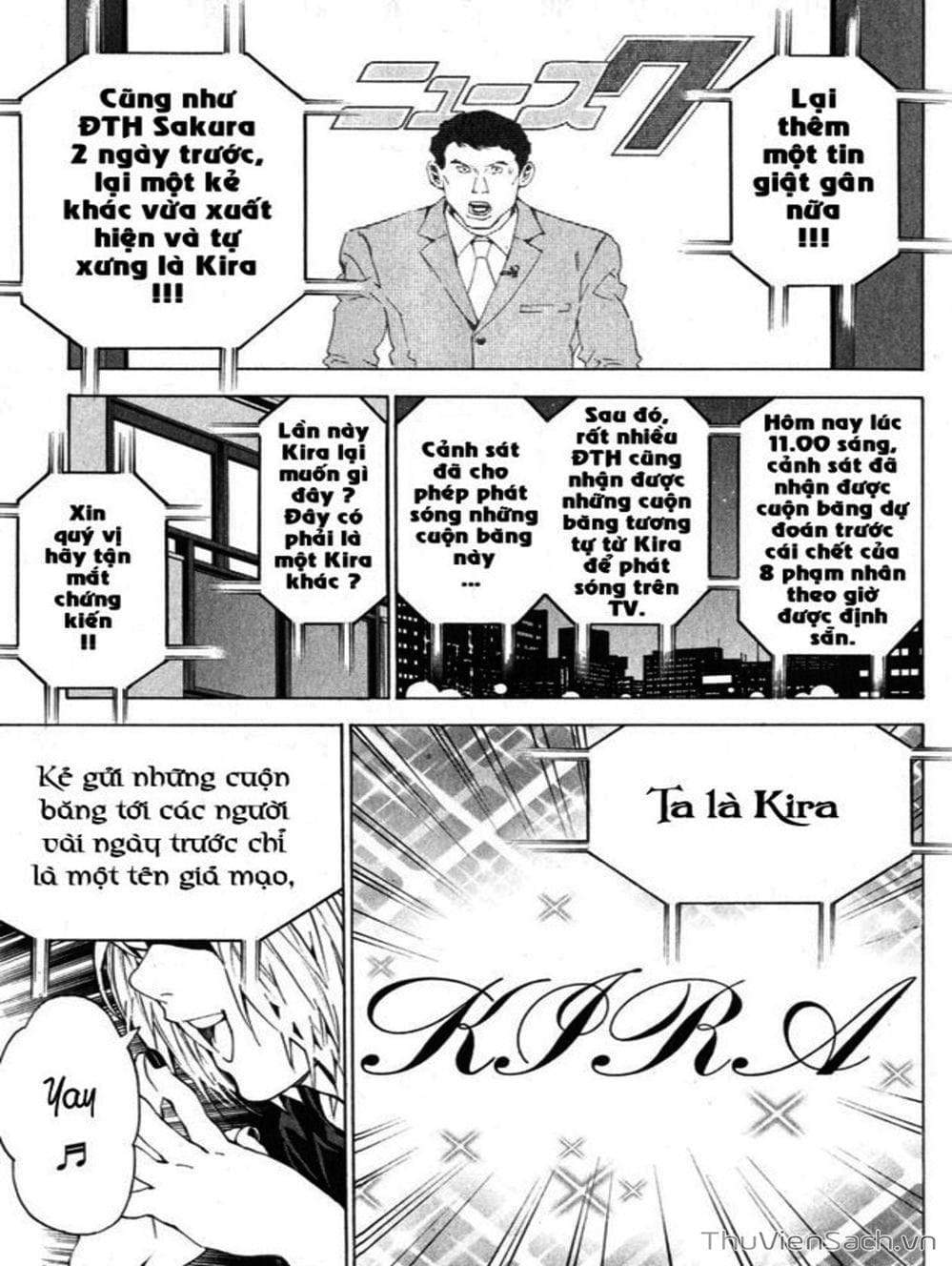 Truyện Tranh Cuốn Sổ Thiên Mệnh - Death Note trang 3