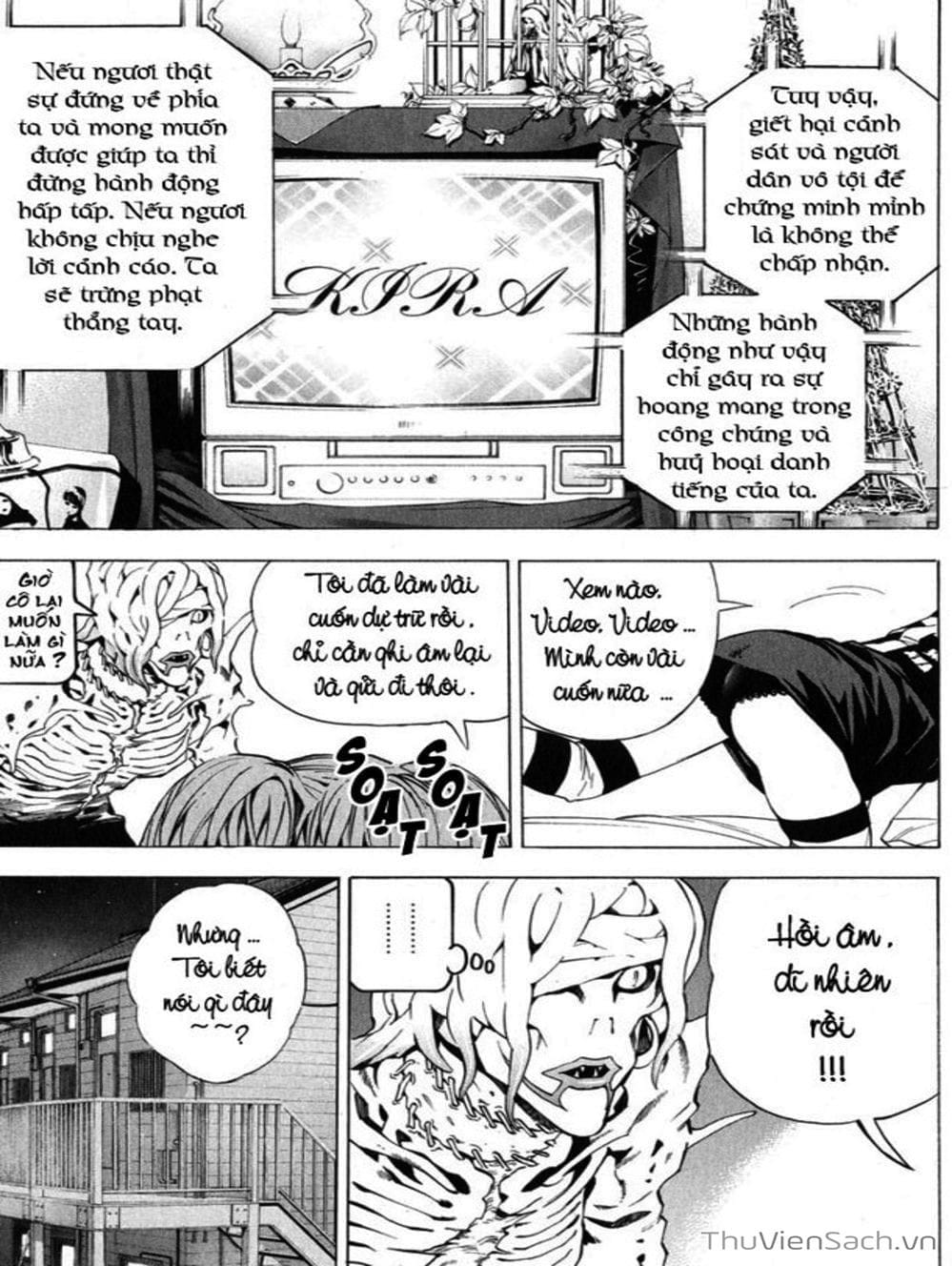 Truyện Tranh Cuốn Sổ Thiên Mệnh - Death Note trang 3