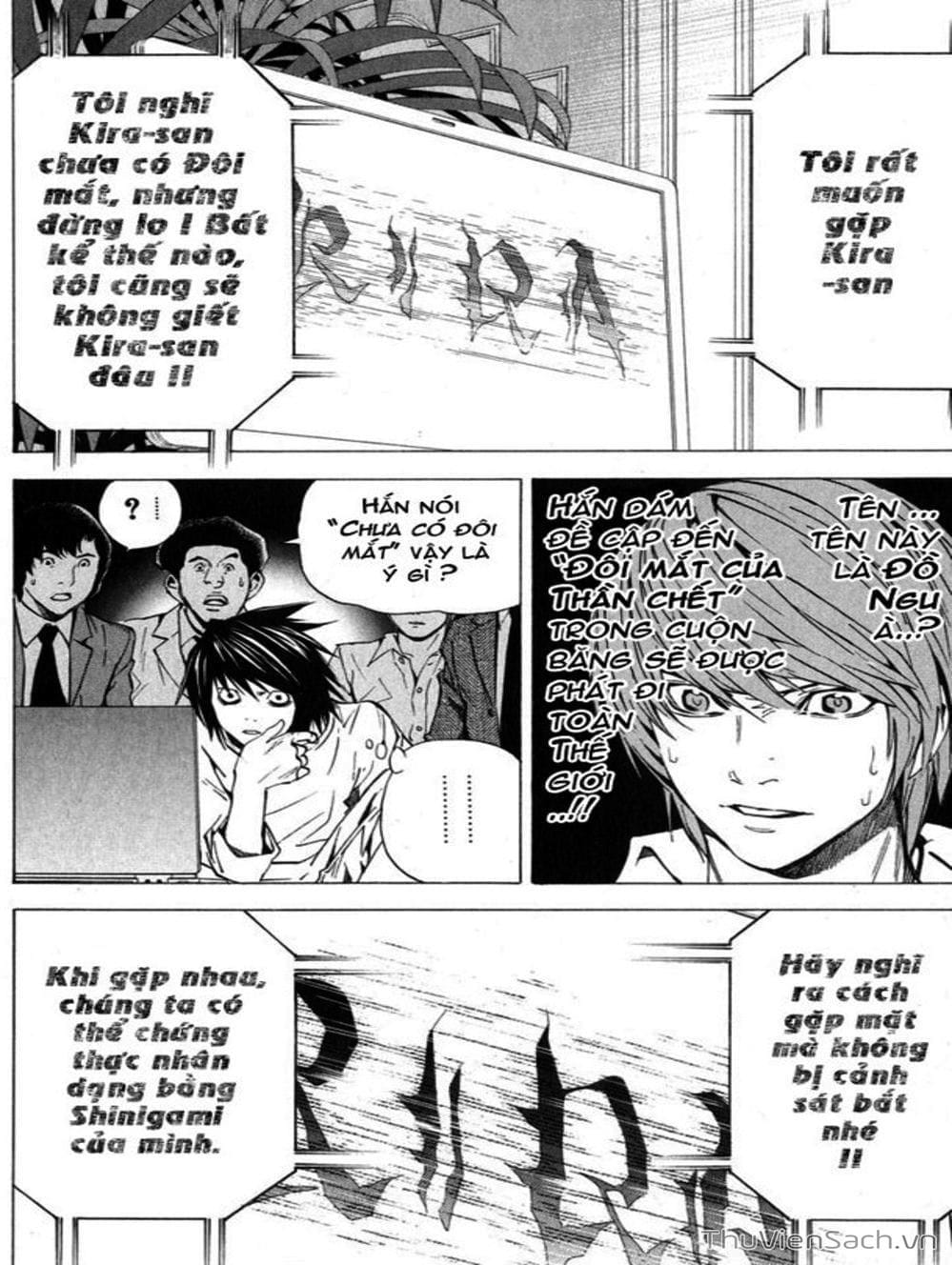 Truyện Tranh Cuốn Sổ Thiên Mệnh - Death Note trang 3