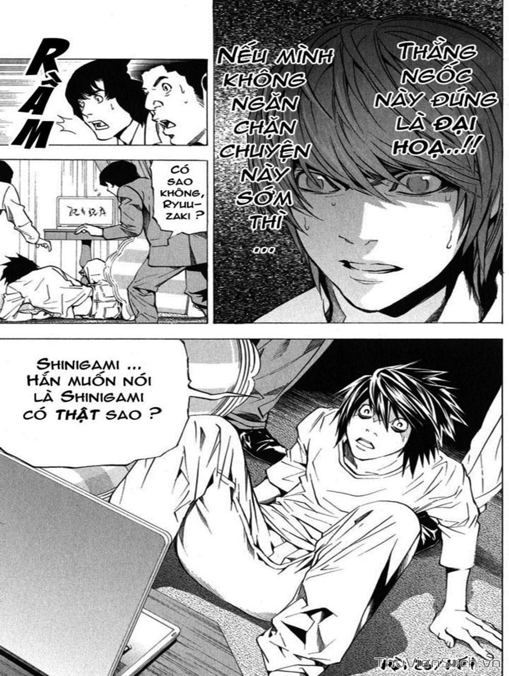 Truyện Tranh Cuốn Sổ Thiên Mệnh - Death Note trang 3