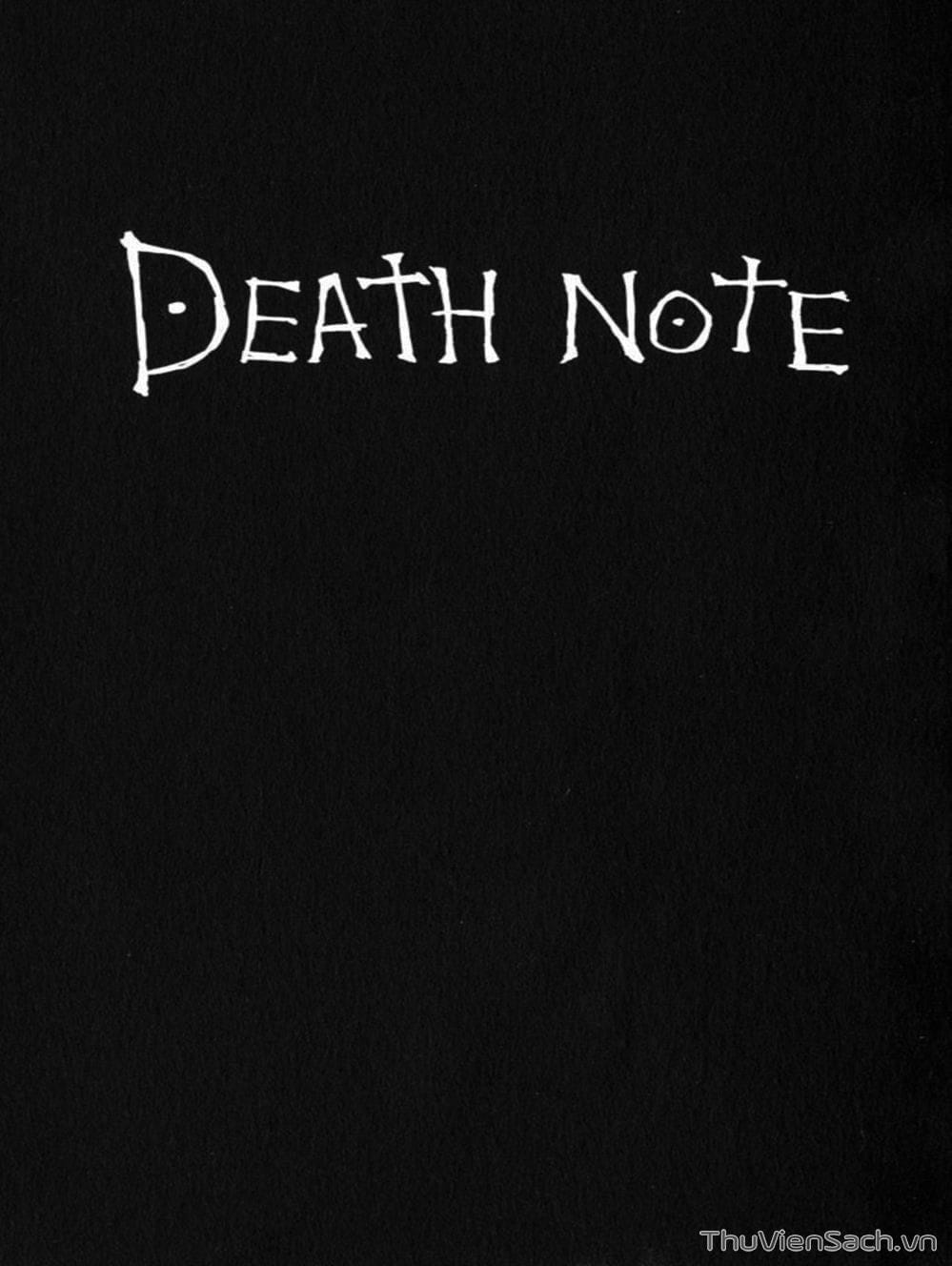 Truyện Tranh Cuốn Sổ Thiên Mệnh - Death Note trang 3