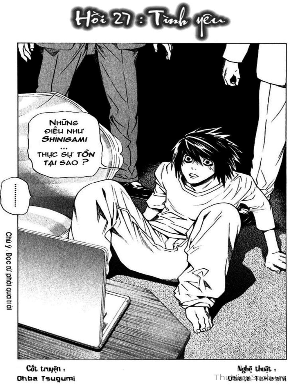 Truyện Tranh Cuốn Sổ Thiên Mệnh - Death Note trang 3