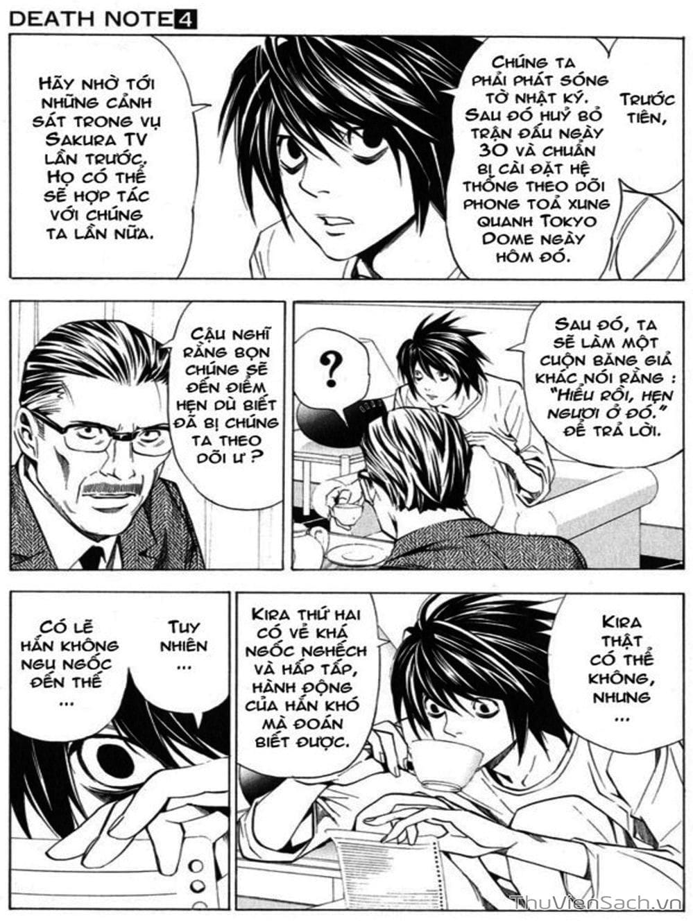 Truyện Tranh Cuốn Sổ Thiên Mệnh - Death Note trang 3