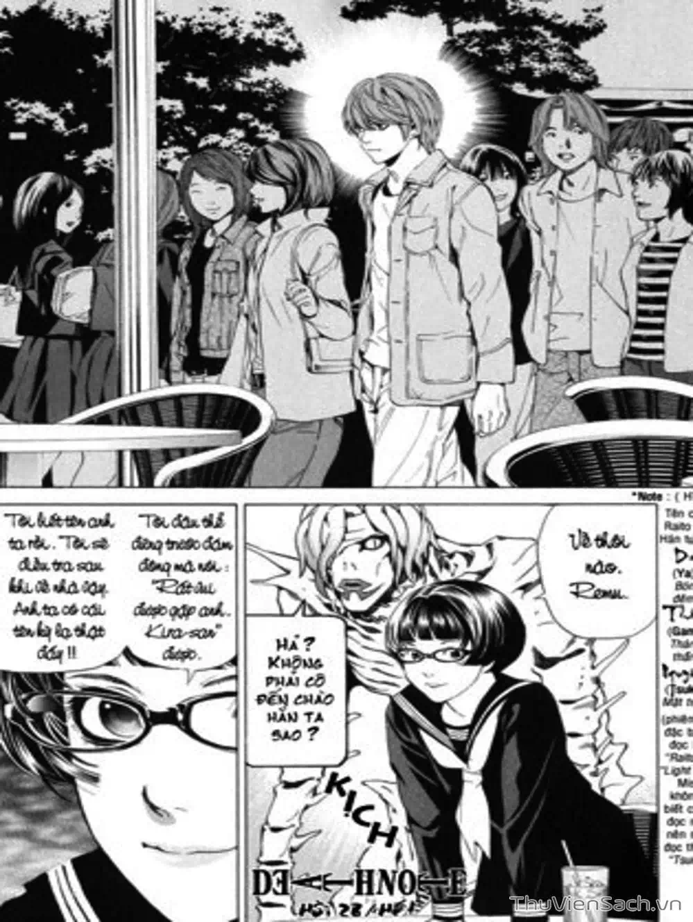 Truyện Tranh Cuốn Sổ Thiên Mệnh - Death Note trang 3