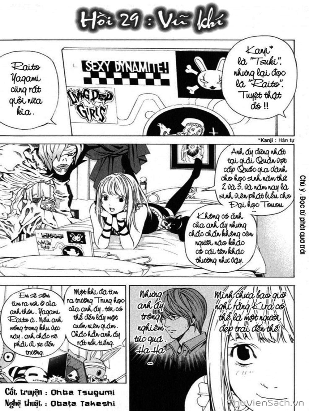 Truyện Tranh Cuốn Sổ Thiên Mệnh - Death Note trang 3
