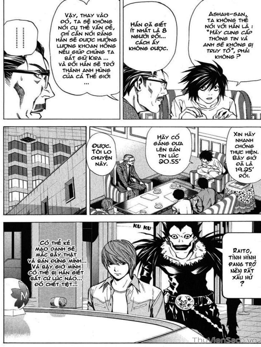 Truyện Tranh Cuốn Sổ Thiên Mệnh - Death Note trang 3