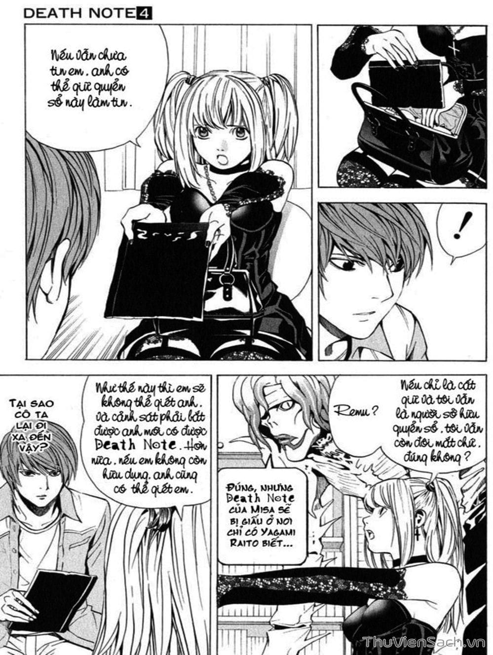 Truyện Tranh Cuốn Sổ Thiên Mệnh - Death Note trang 3