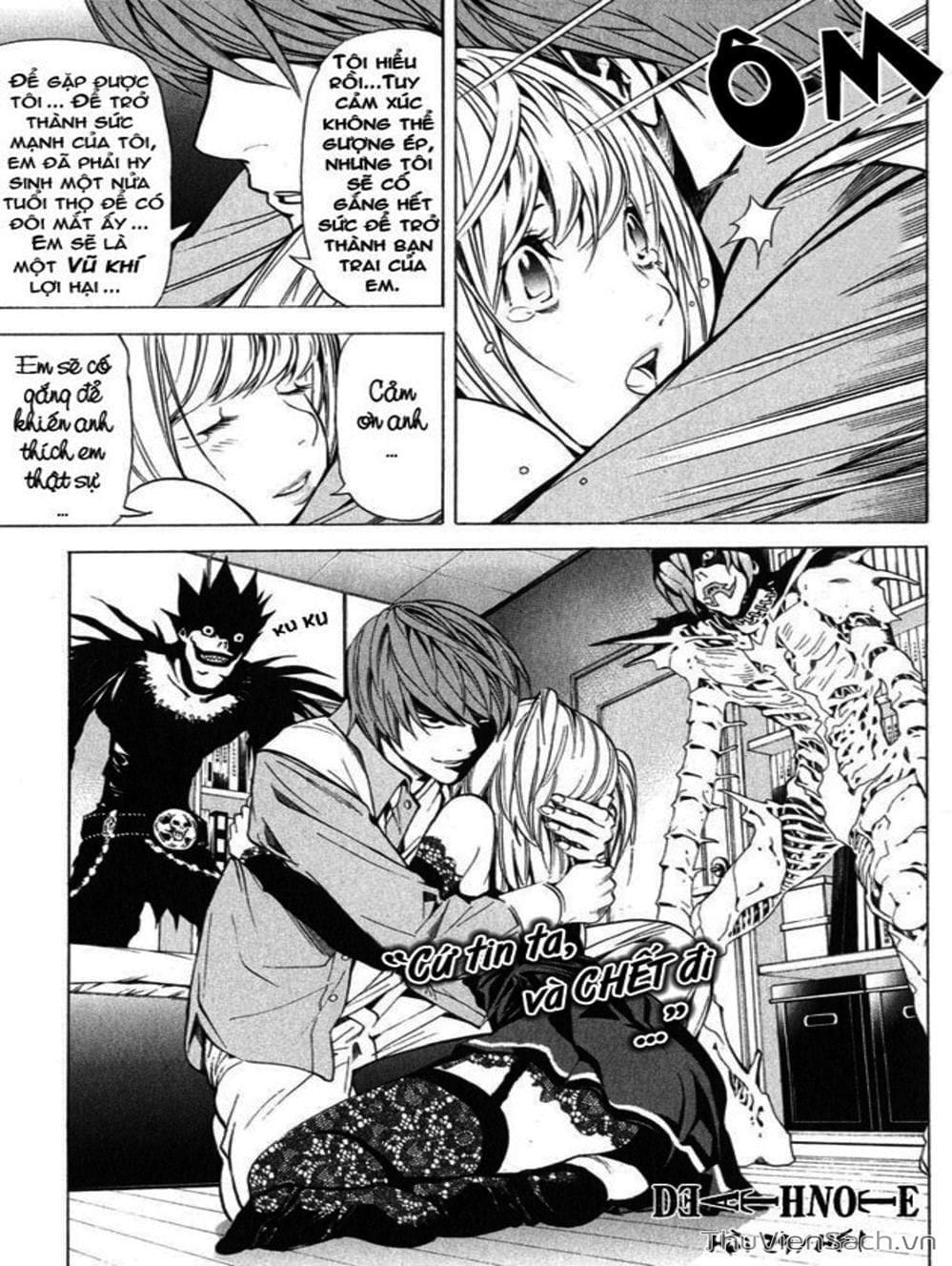 Truyện Tranh Cuốn Sổ Thiên Mệnh - Death Note trang 3