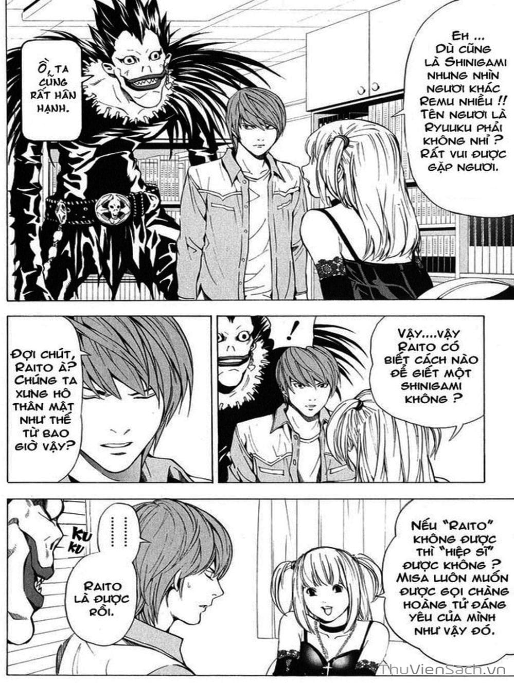Truyện Tranh Cuốn Sổ Thiên Mệnh - Death Note trang 3