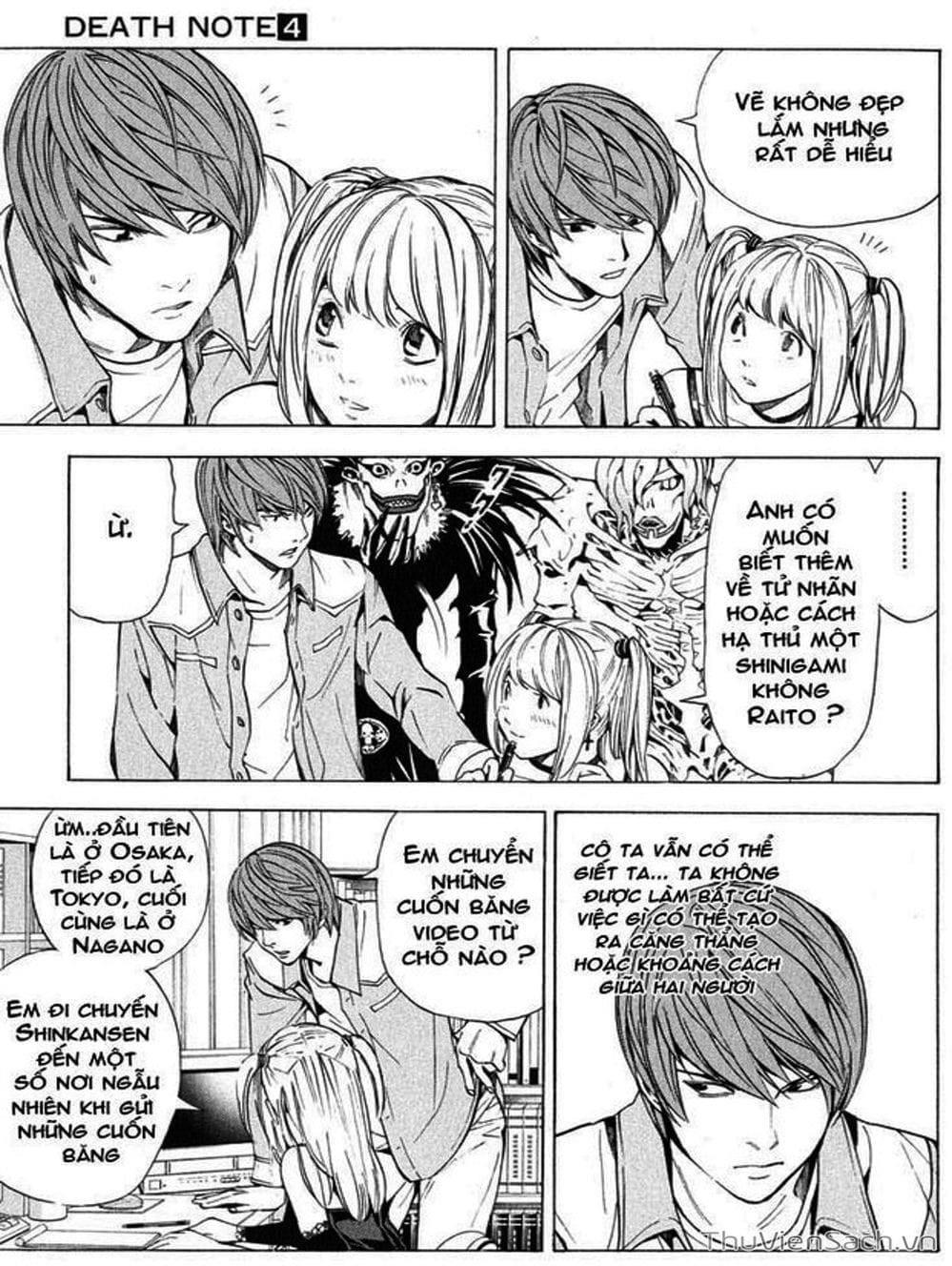 Truyện Tranh Cuốn Sổ Thiên Mệnh - Death Note trang 3