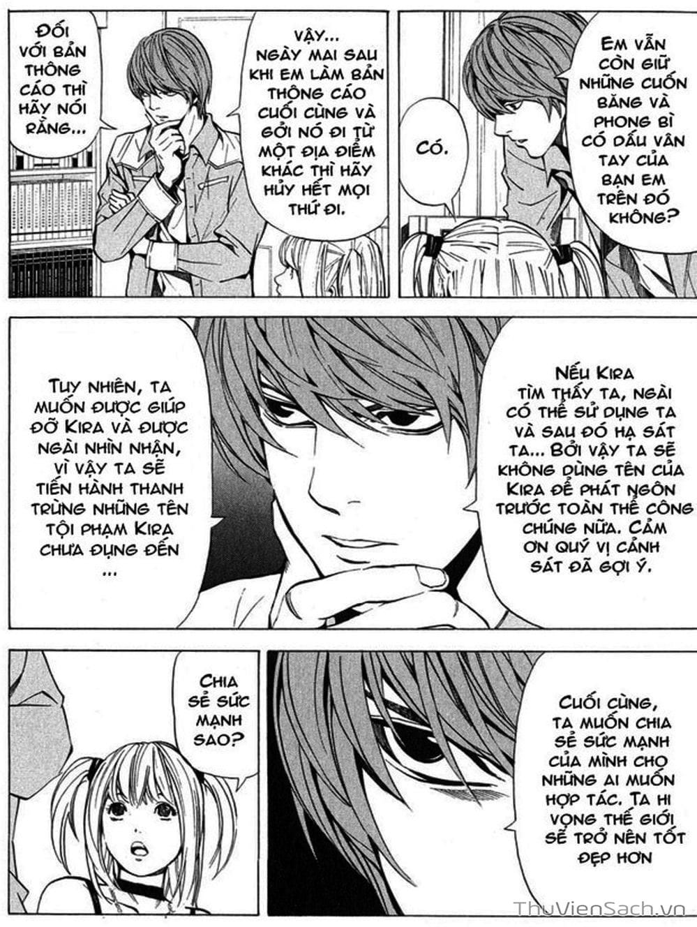 Truyện Tranh Cuốn Sổ Thiên Mệnh - Death Note trang 3