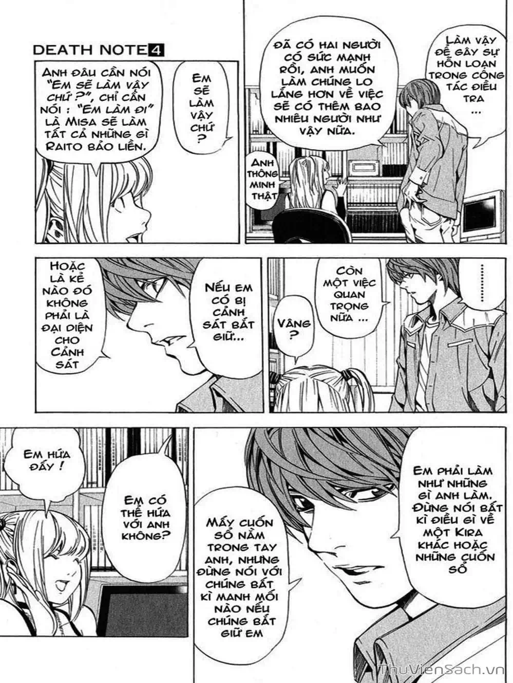 Truyện Tranh Cuốn Sổ Thiên Mệnh - Death Note trang 3