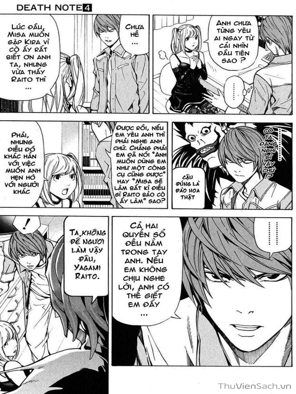 Truyện Tranh Cuốn Sổ Thiên Mệnh - Death Note trang 3