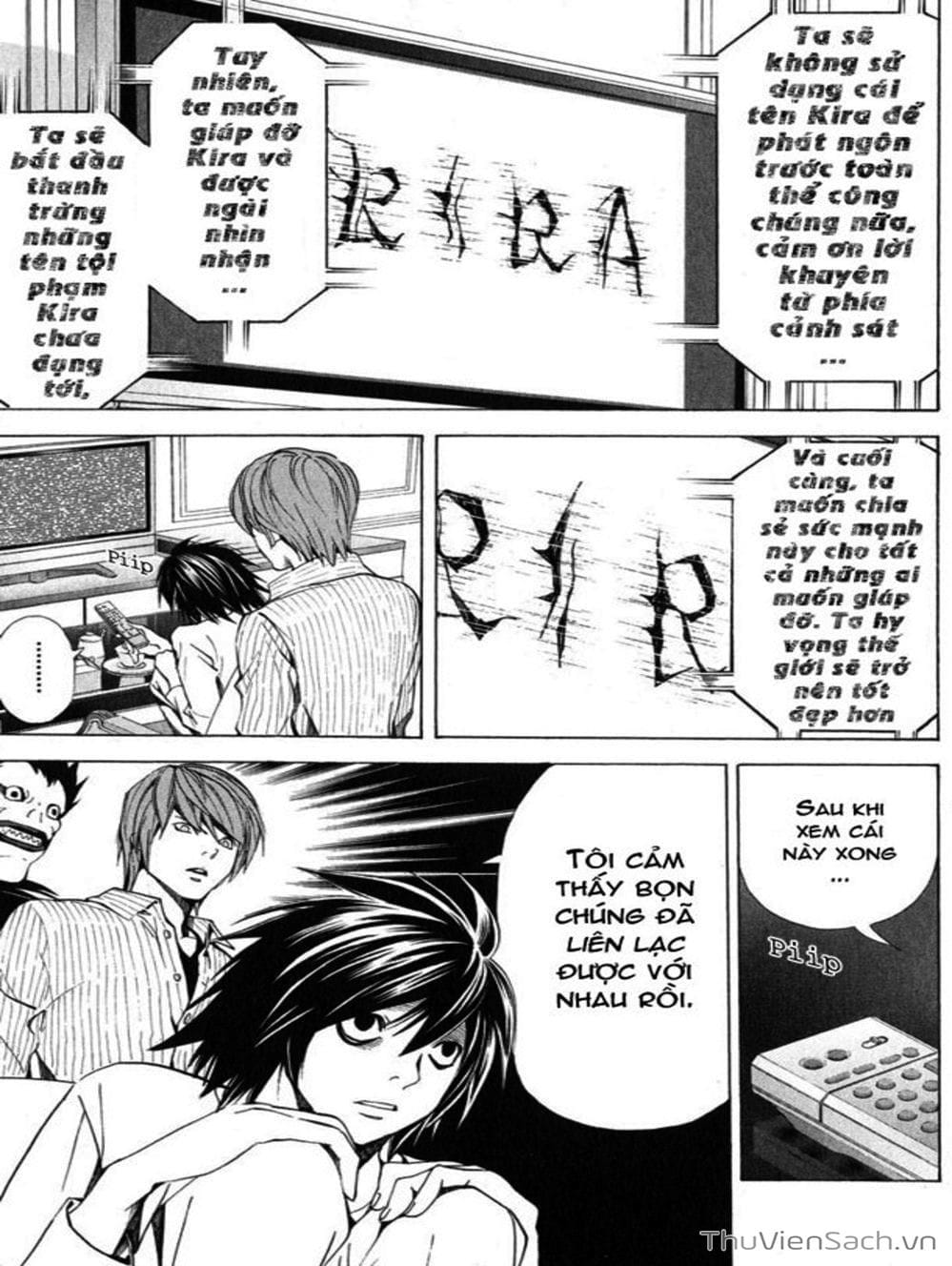 Truyện Tranh Cuốn Sổ Thiên Mệnh - Death Note trang 3