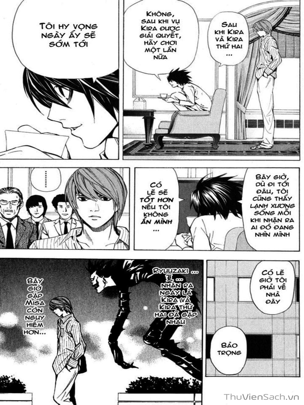 Truyện Tranh Cuốn Sổ Thiên Mệnh - Death Note trang 3