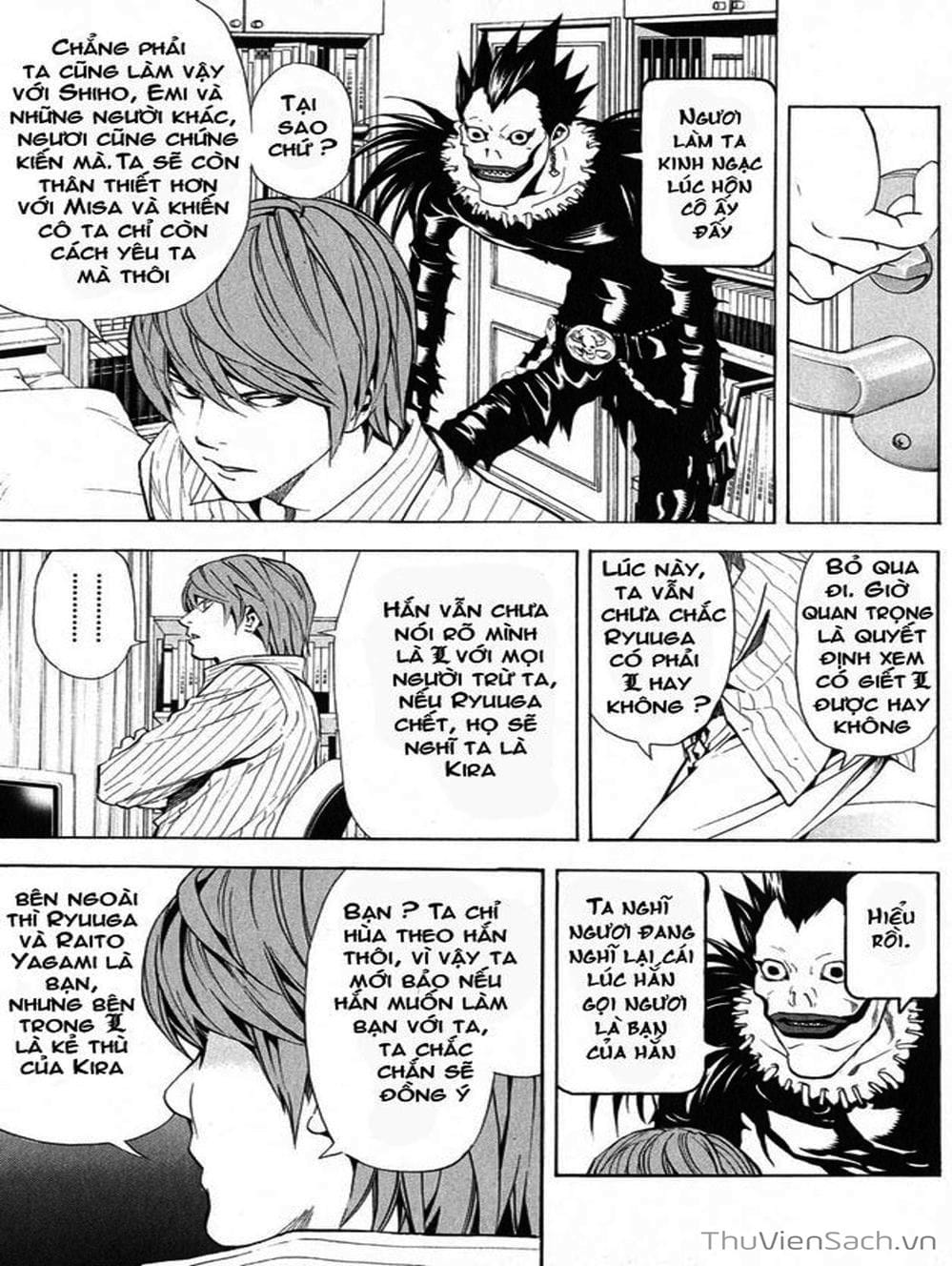 Truyện Tranh Cuốn Sổ Thiên Mệnh - Death Note trang 3