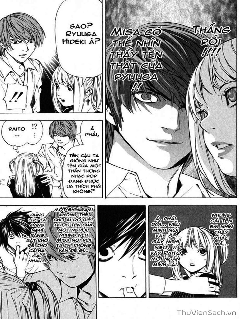 Truyện Tranh Cuốn Sổ Thiên Mệnh - Death Note trang 3