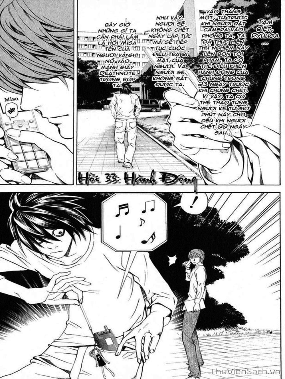 Truyện Tranh Cuốn Sổ Thiên Mệnh - Death Note trang 3