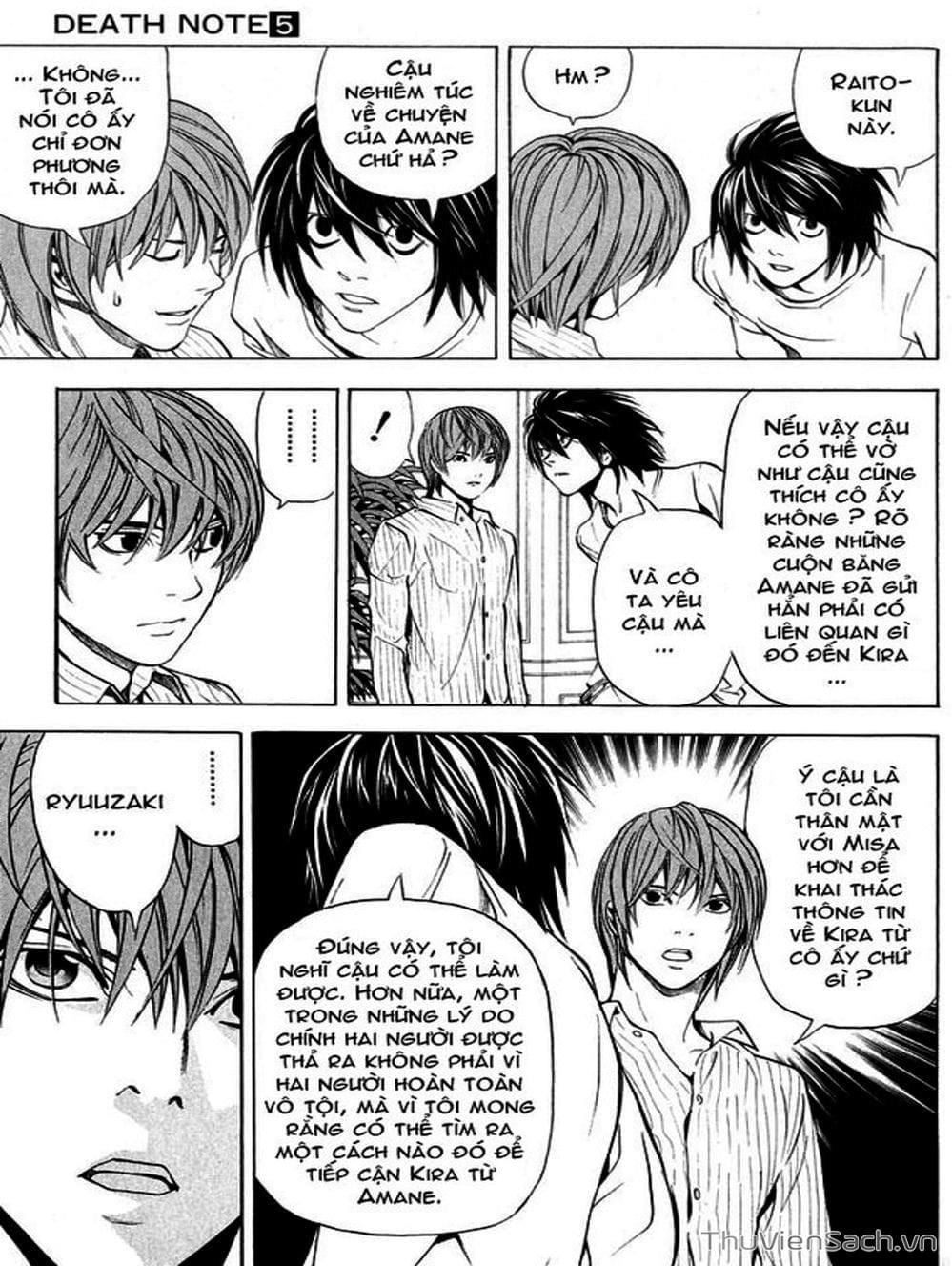 Truyện Tranh Cuốn Sổ Thiên Mệnh - Death Note trang 3
