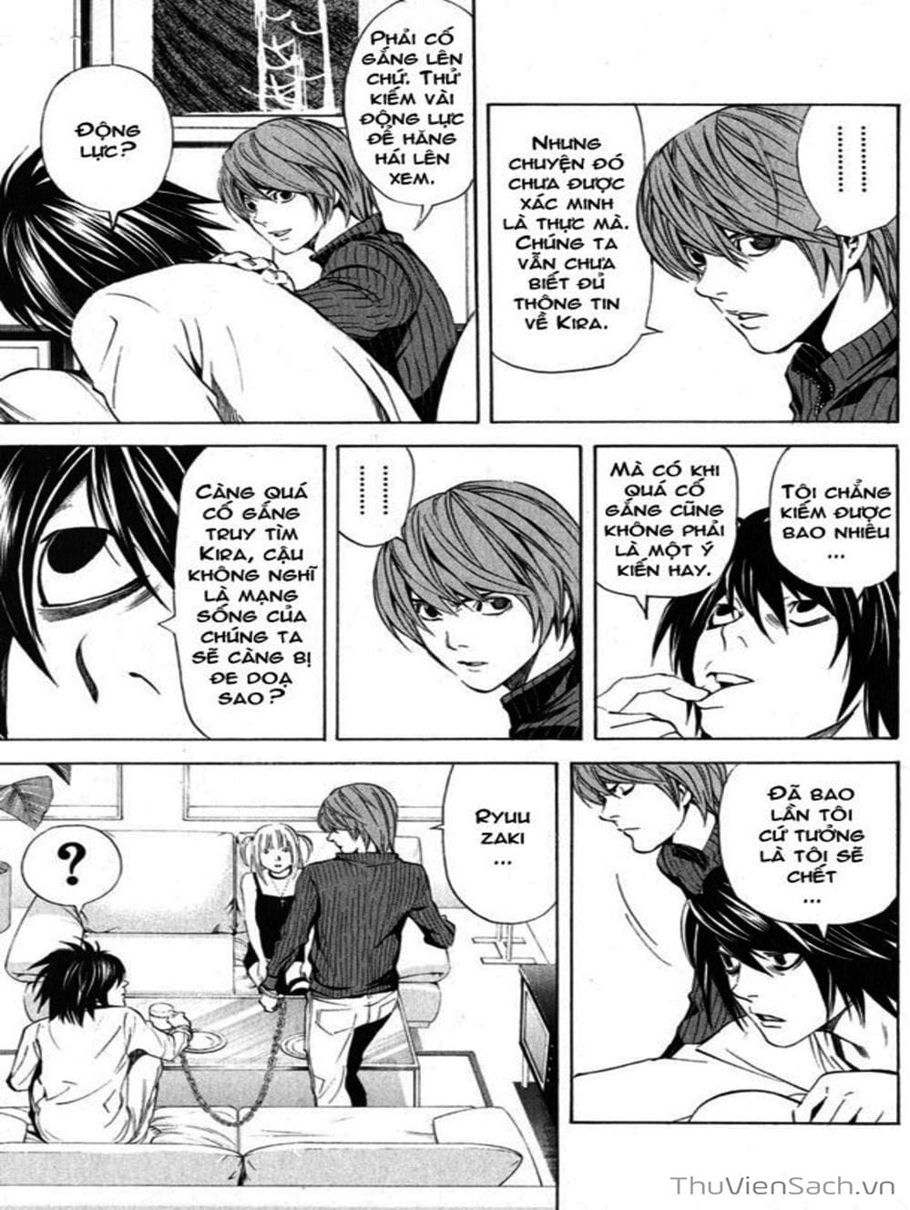 Truyện Tranh Cuốn Sổ Thiên Mệnh - Death Note trang 3