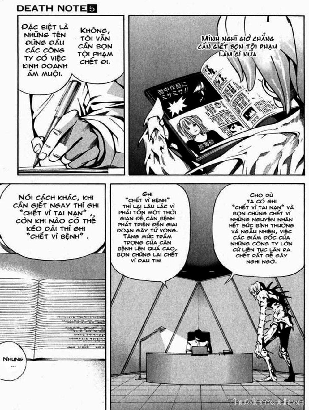 Truyện Tranh Cuốn Sổ Thiên Mệnh - Death Note trang 3