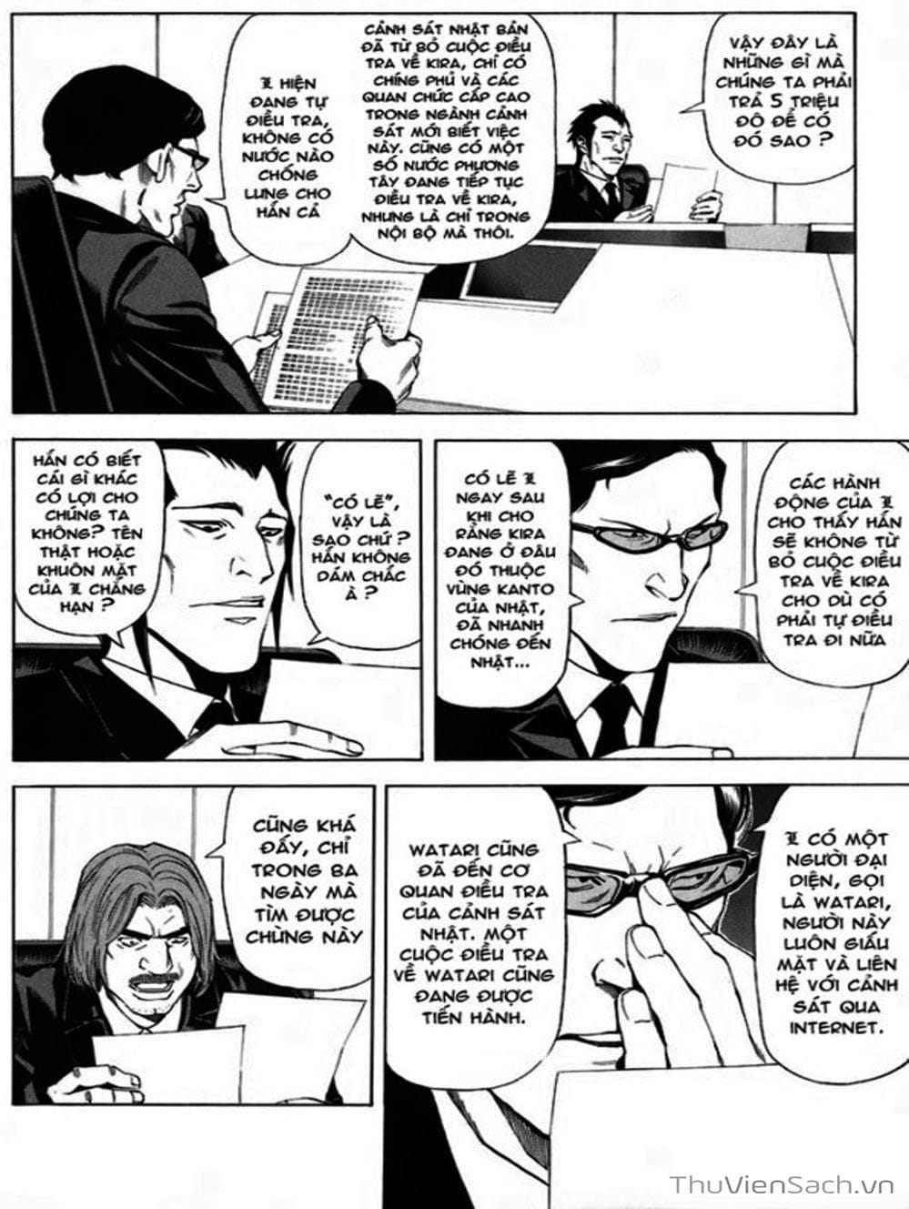 Truyện Tranh Cuốn Sổ Thiên Mệnh - Death Note trang 3