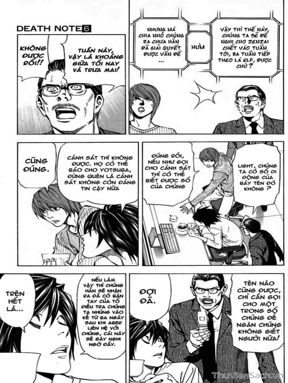 Truyện Tranh Cuốn Sổ Thiên Mệnh - Death Note trang 3