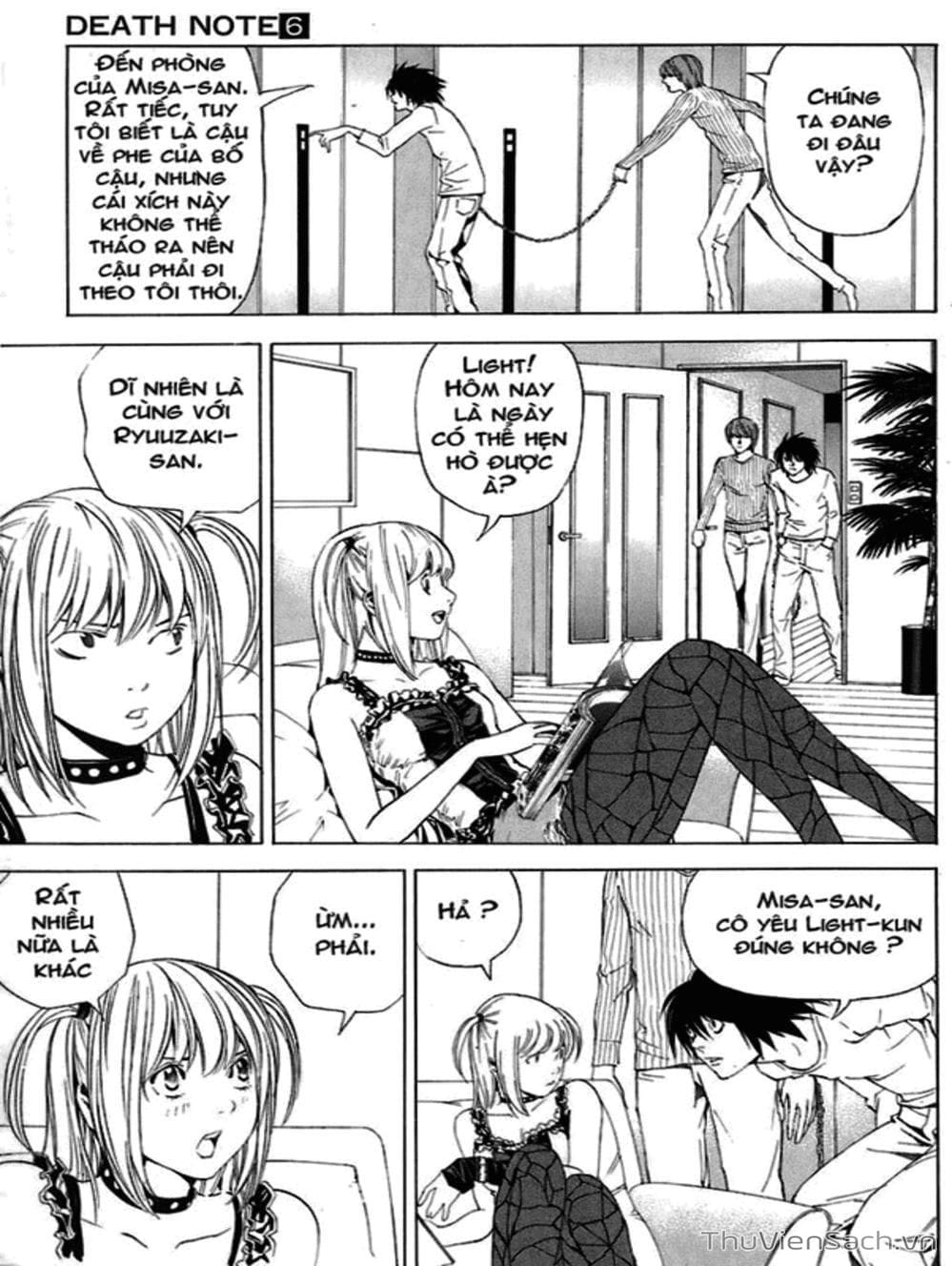 Truyện Tranh Cuốn Sổ Thiên Mệnh - Death Note trang 3