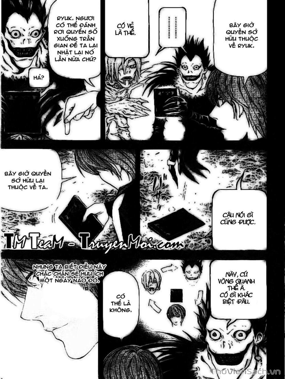 Truyện Tranh Cuốn Sổ Thiên Mệnh - Death Note trang 3