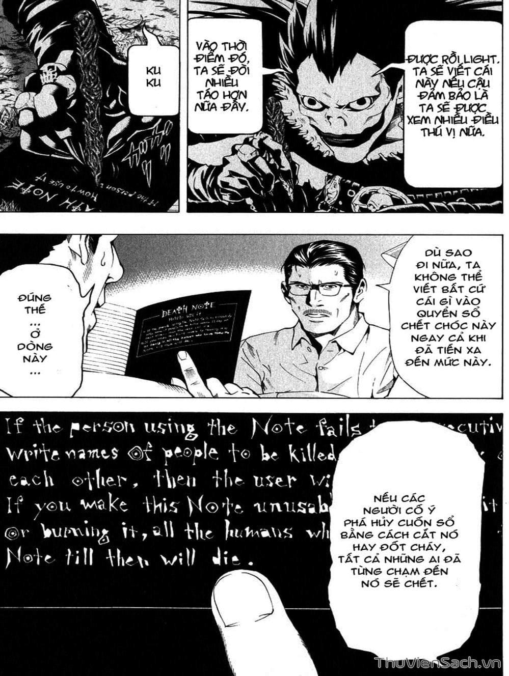 Truyện Tranh Cuốn Sổ Thiên Mệnh - Death Note trang 3