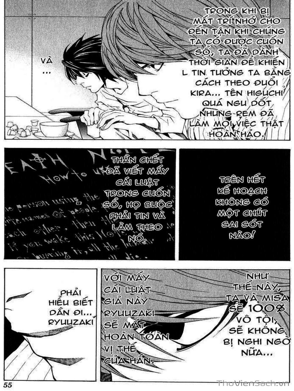 Truyện Tranh Cuốn Sổ Thiên Mệnh - Death Note trang 3