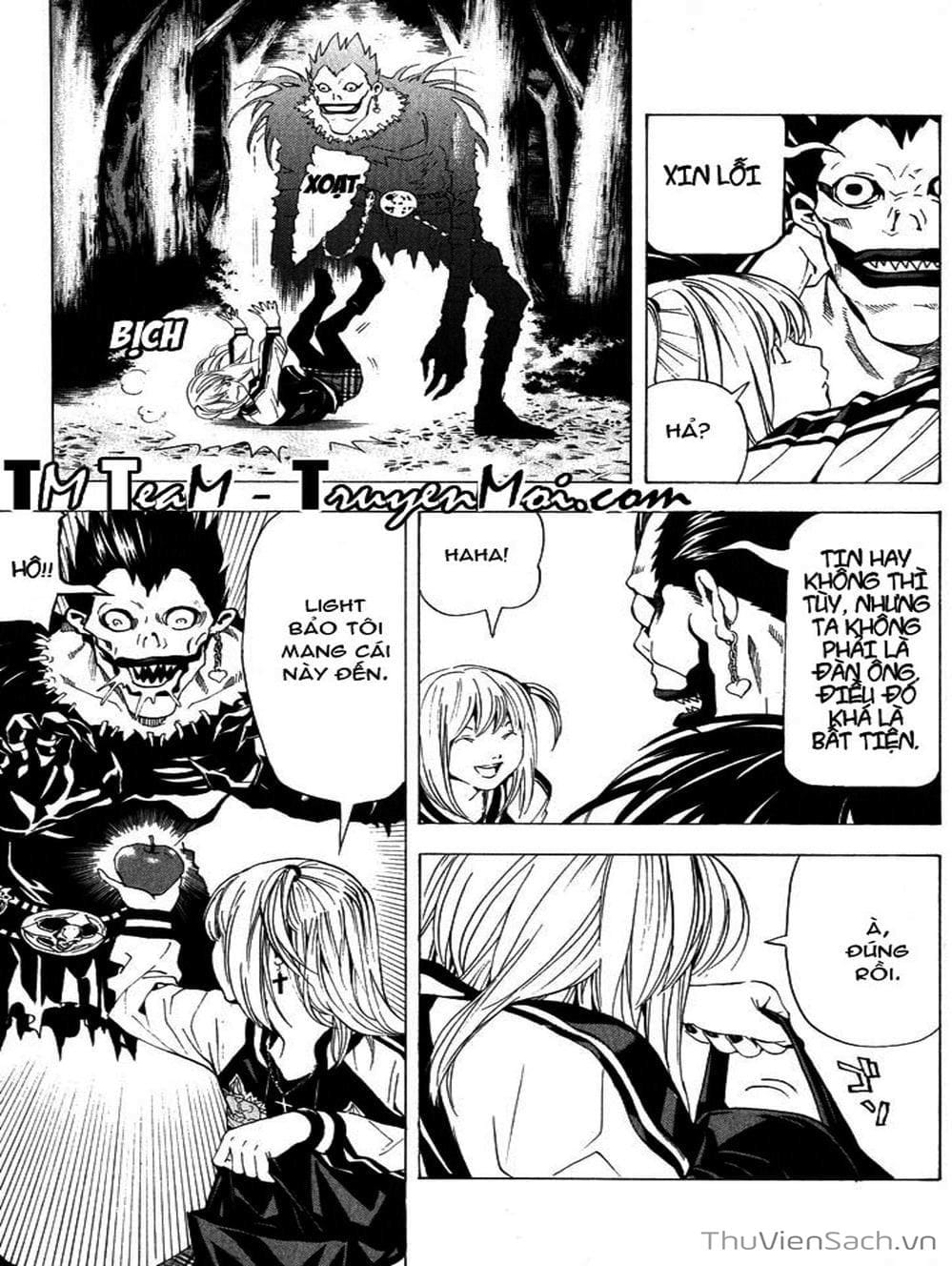 Truyện Tranh Cuốn Sổ Thiên Mệnh - Death Note trang 3