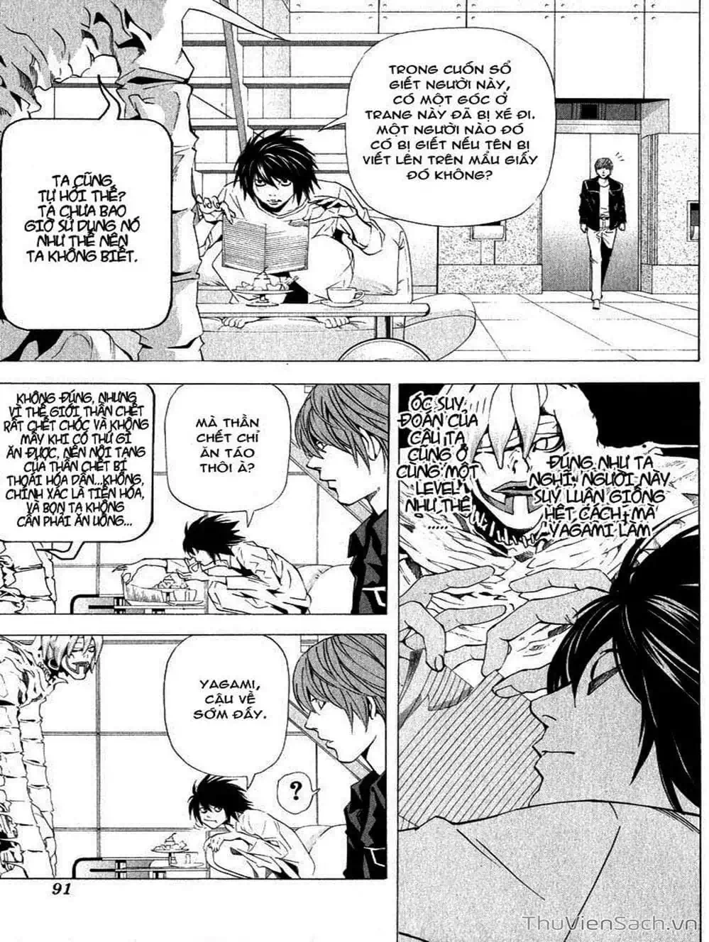 Truyện Tranh Cuốn Sổ Thiên Mệnh - Death Note trang 3