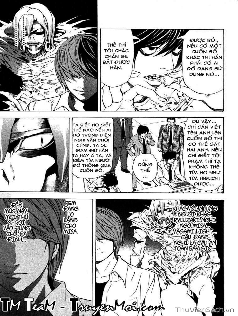 Truyện Tranh Cuốn Sổ Thiên Mệnh - Death Note trang 3