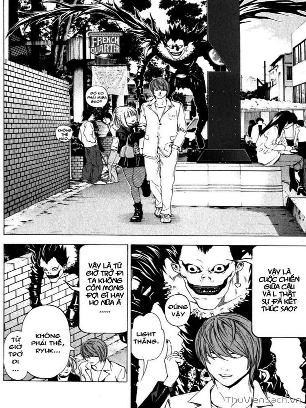 Truyện Tranh Cuốn Sổ Thiên Mệnh - Death Note trang 3