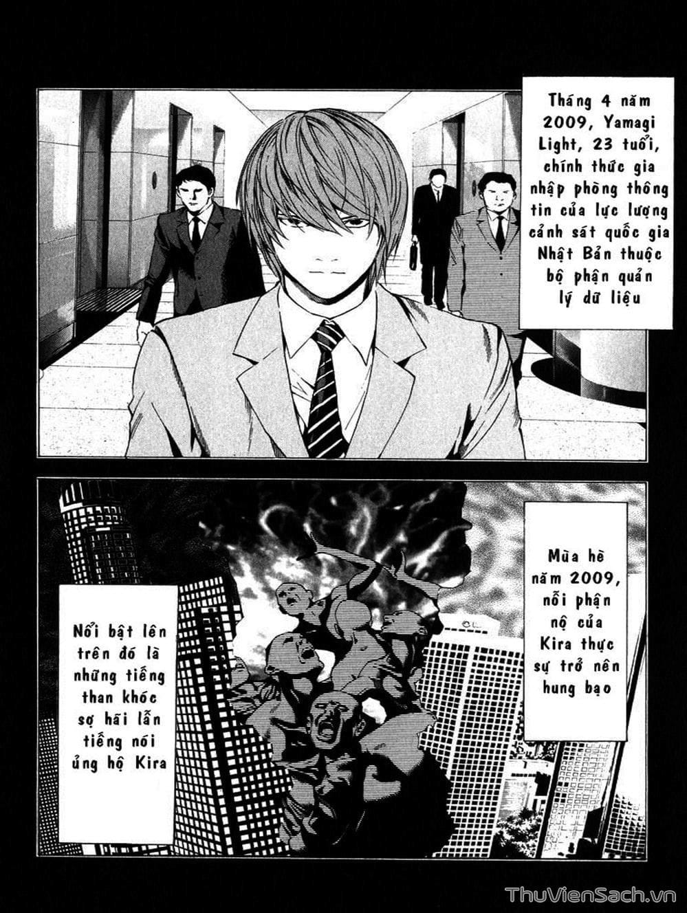 Truyện Tranh Cuốn Sổ Thiên Mệnh - Death Note trang 3