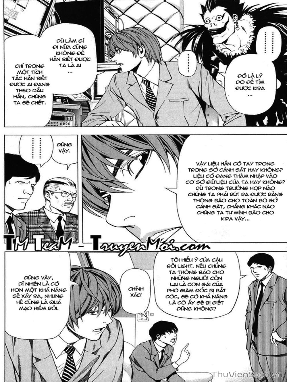 Truyện Tranh Cuốn Sổ Thiên Mệnh - Death Note trang 3